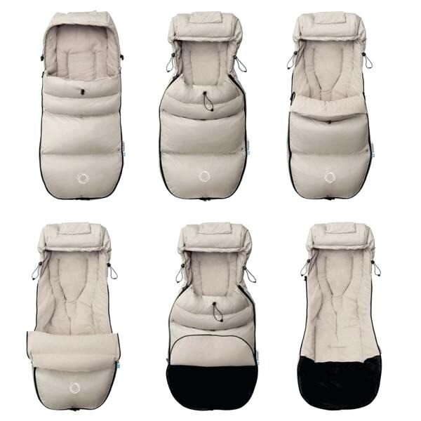 bugaboo arctic grey footmuff